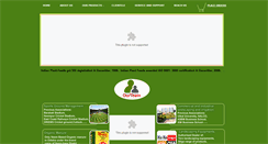 Desktop Screenshot of indianplantfeeds.com